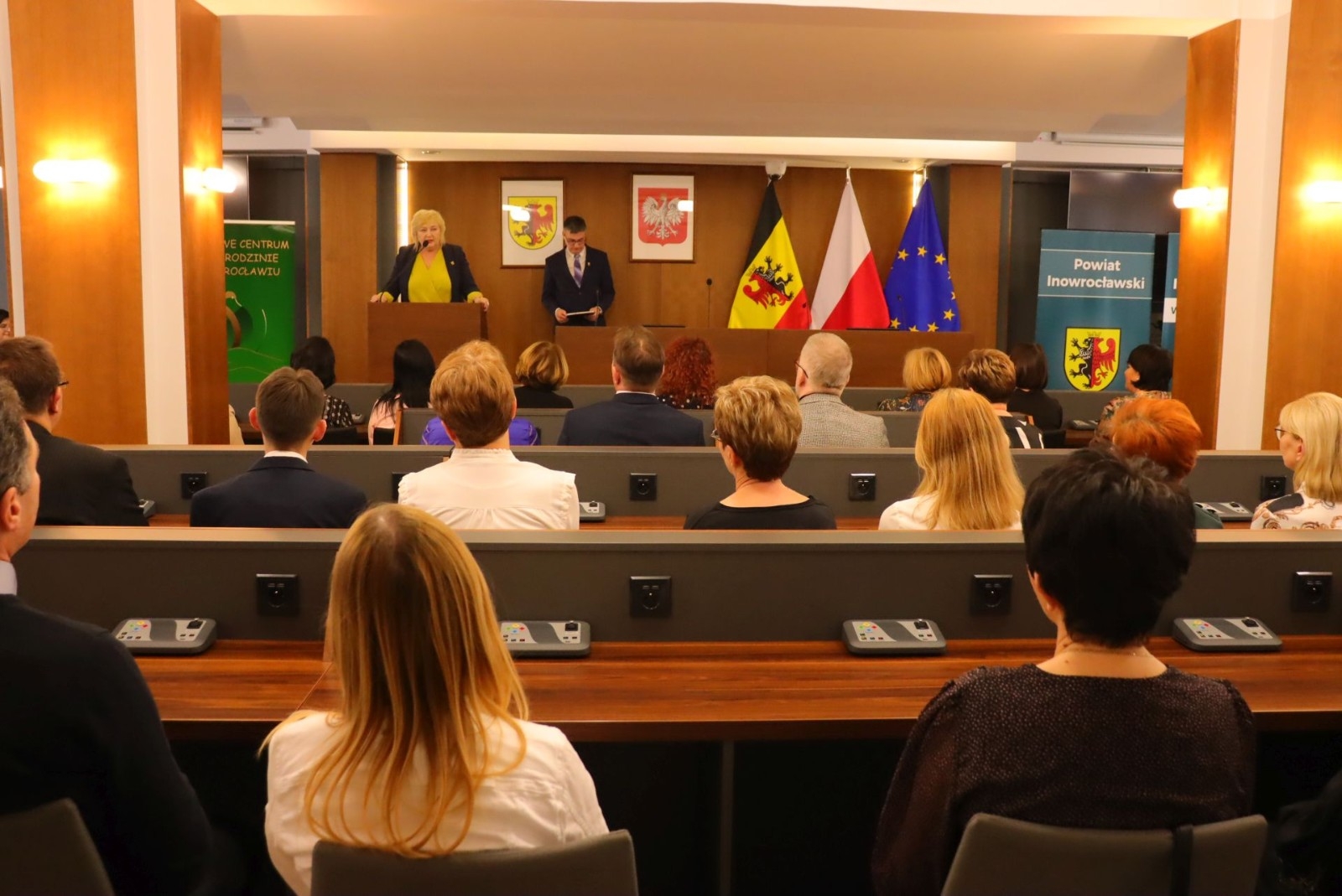 Przemówienie Starosty Wiesławy Pawłowskiej