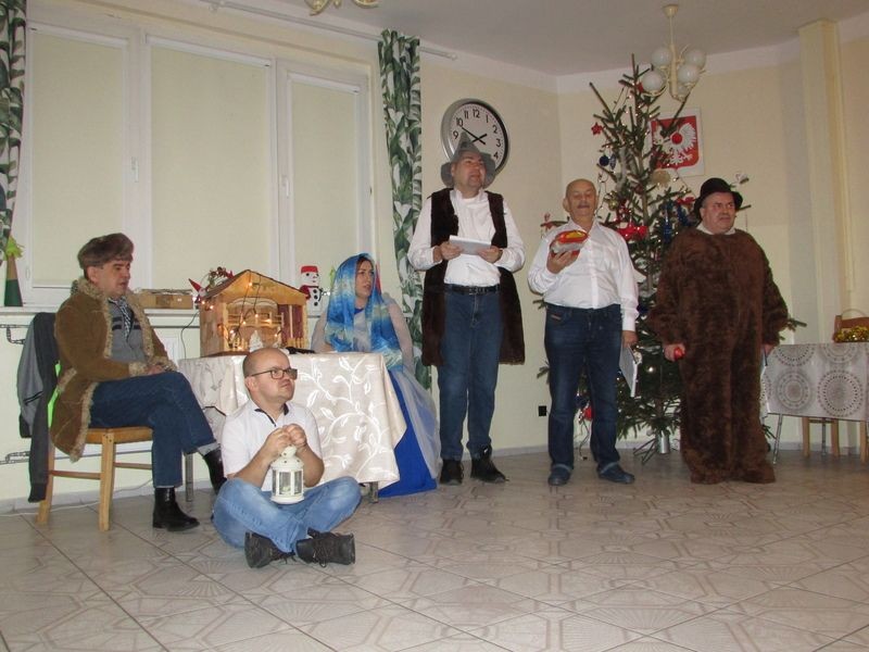 Występ mieszkańców DPS