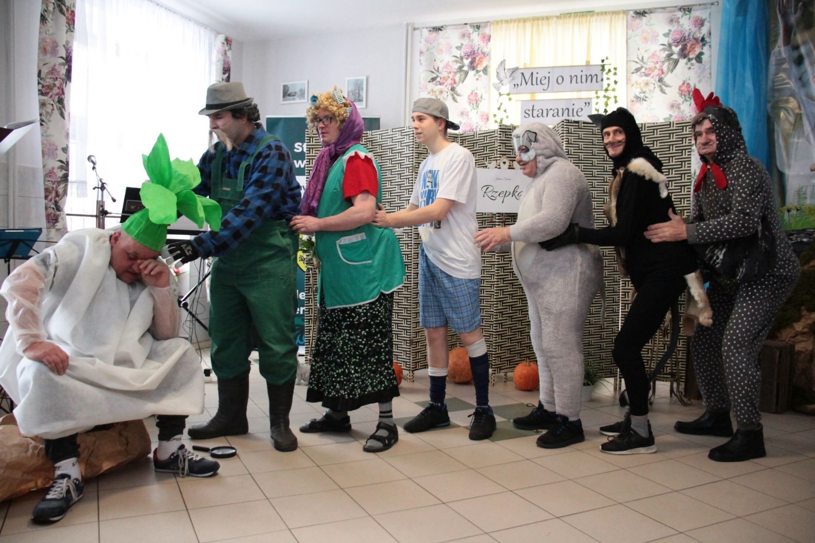 Występ mieszkańców DPS