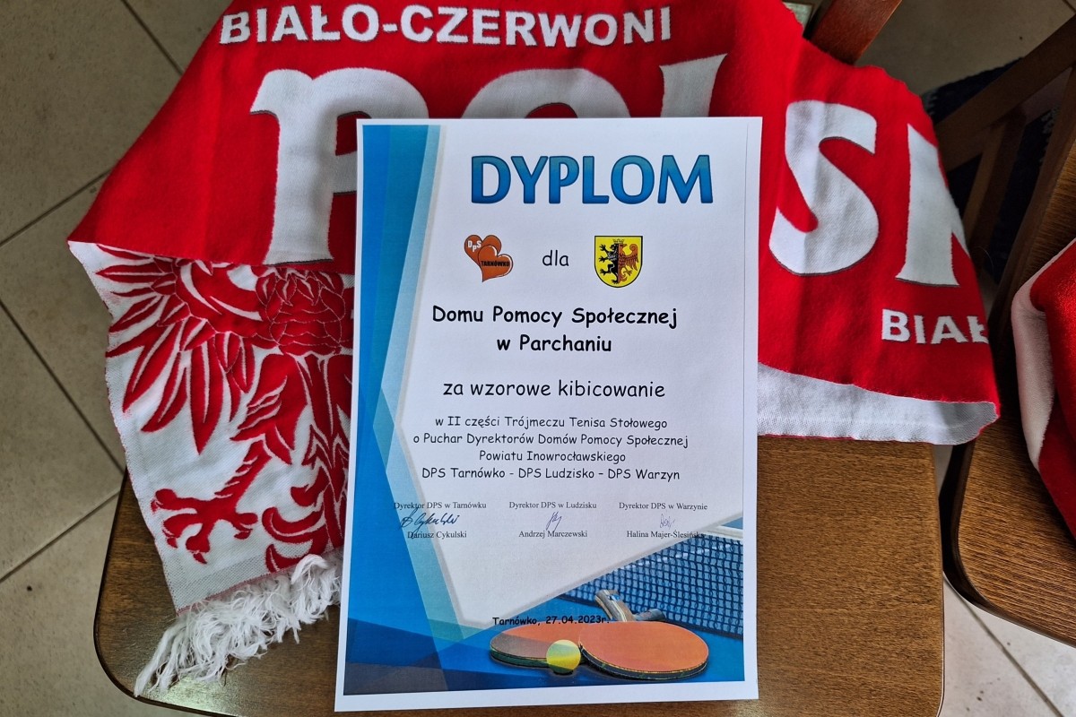 Dyplom dla kibiców