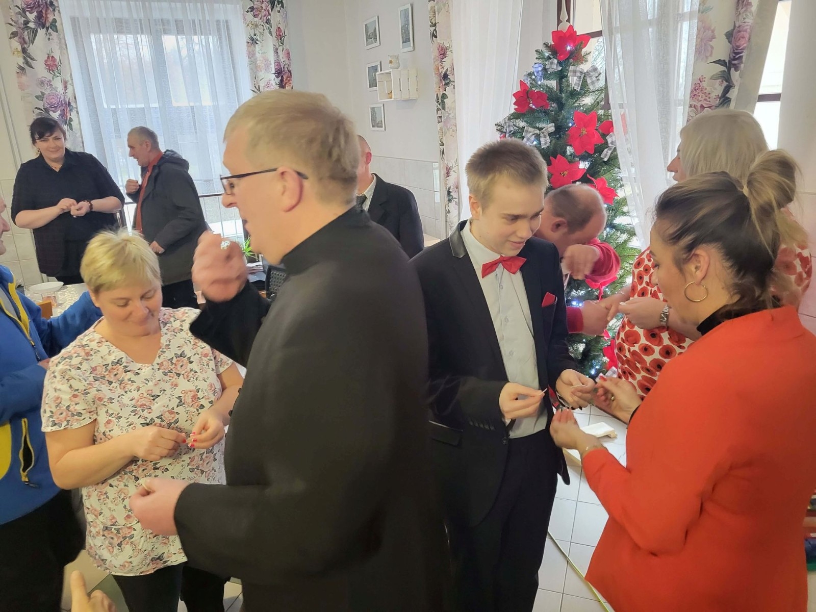 Dzielenie opłatkiem