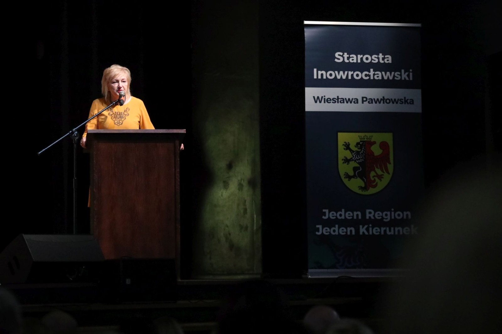 Otwarcie konferencji przez Panią Starostę