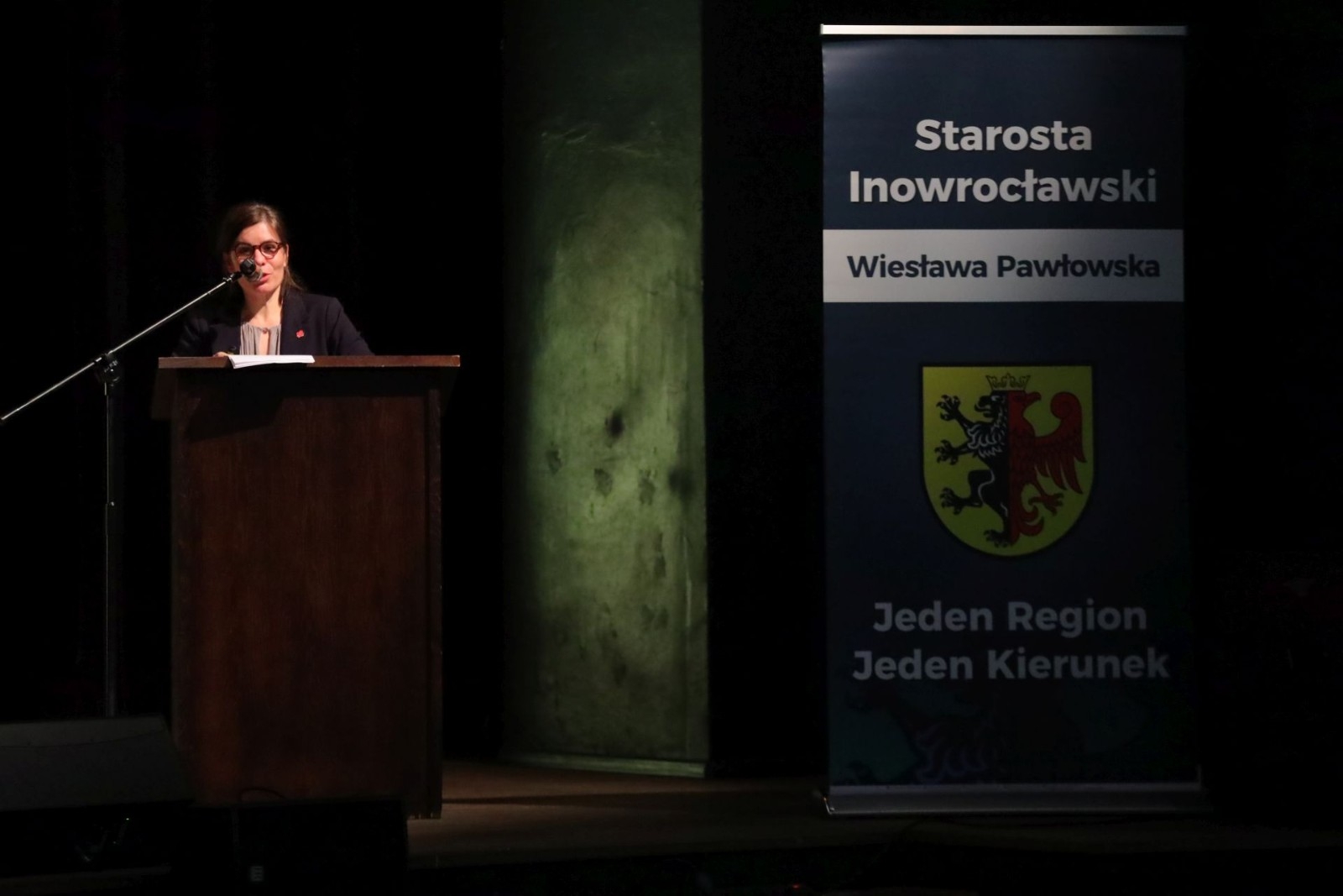 Występ prelegentki