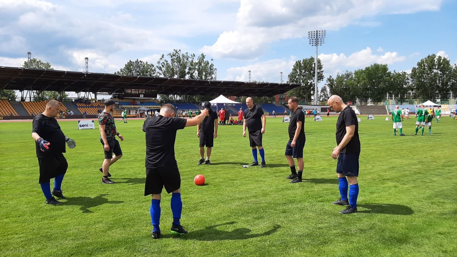 Trening zawodników
