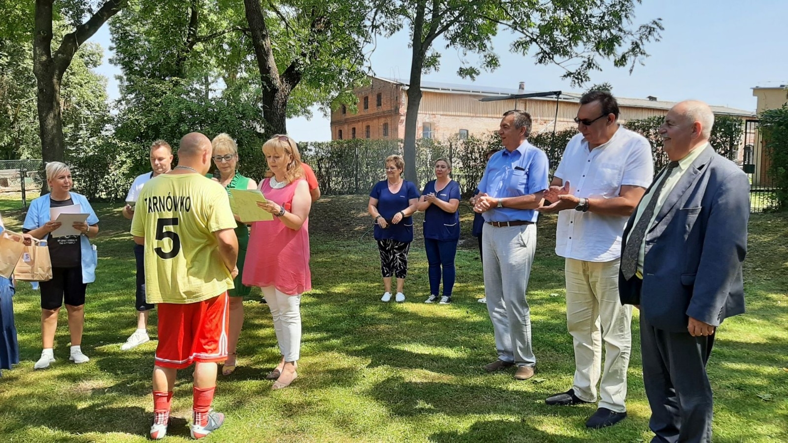 Wręczenie dyplomu