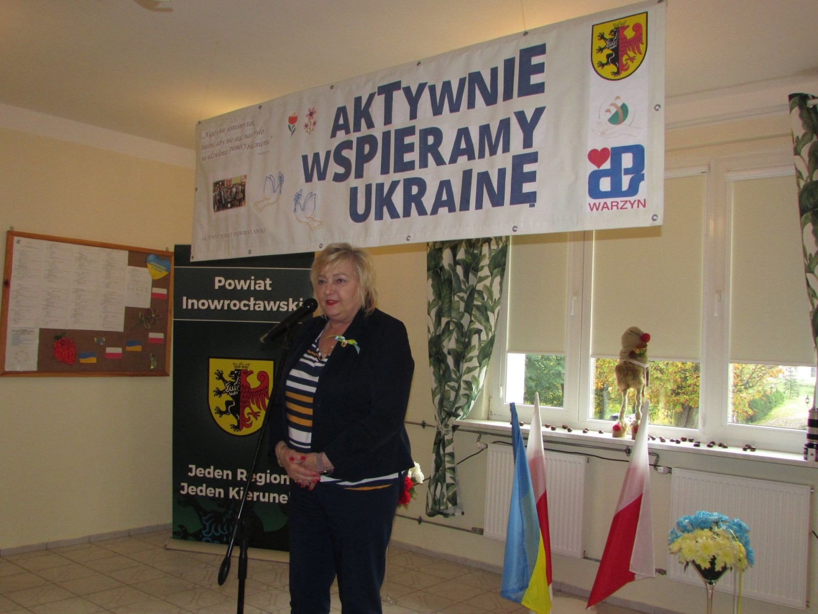 Powitanie przez Panią Starostę