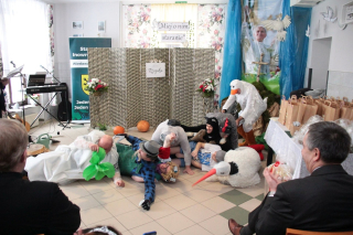 Występ mieszkańców DPS