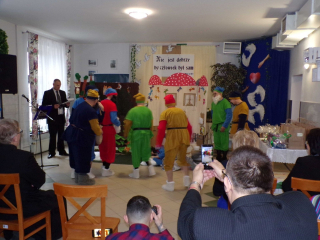 Występ mieszkańców DPS