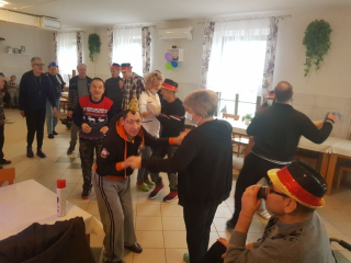Zabawa karnawałowa w Ludzisku