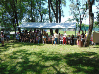 Uczestnicy festynu